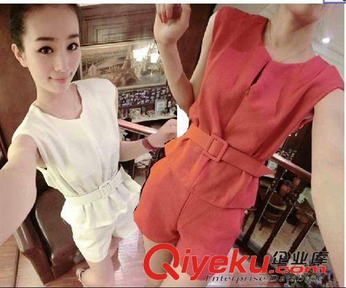 廠(chǎng)家主推產(chǎn)品 韓版女人精品服裝免費(fèi)代理加盟 純色無(wú)袖雪紡衫+短褲套裝 配腰帶圖片|廠(chǎng)家主推產(chǎn)品 韓版女人精品服裝免費(fèi)代理加盟 純色無(wú)袖雪紡衫+短褲套裝 配腰帶產(chǎn)品圖片由深圳市寶安區(qū)新安柏思妮服裝廠(chǎng)公司生產(chǎn)提供-